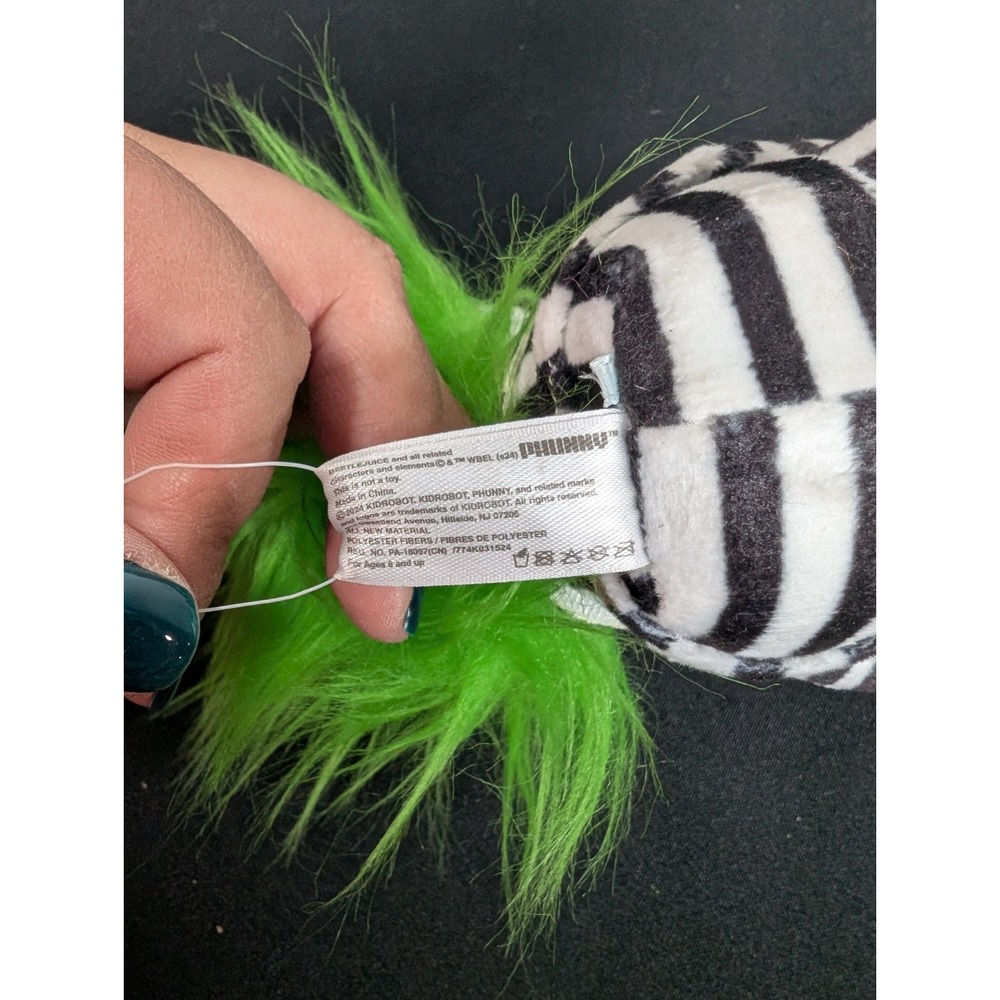 Kidrobot  Beetlejuice Officially Licensed Movie Collectible Plush Stuffie - Picture 3 of 5